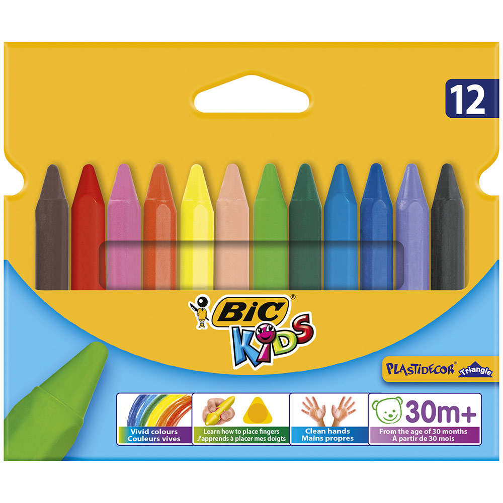 12 Crayons Plastidecor Triangle Bic A Partir De 30 Mois Chez Rentreediscount Fournitures Scolaires 12 Crayons Plastidecor Triangle Bic A Partir De 30 Mois Chez Rentreediscount Fournitures Scolaires