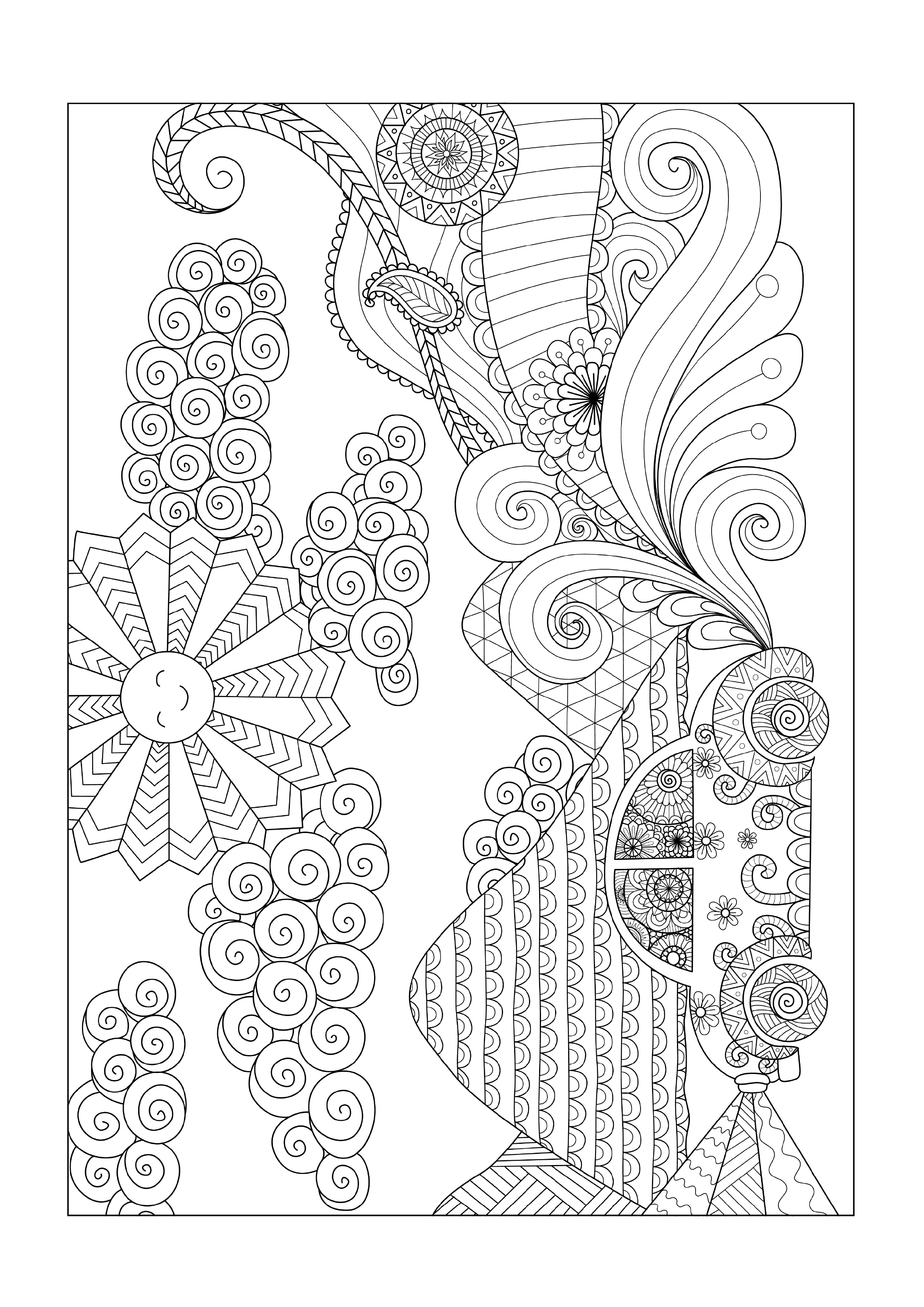 coloriage-mandala