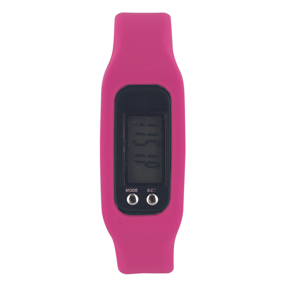 Montre Podomètre Sport 4 En 1, Mesure Heure Distance Calories Podomètre Blanche - Sport