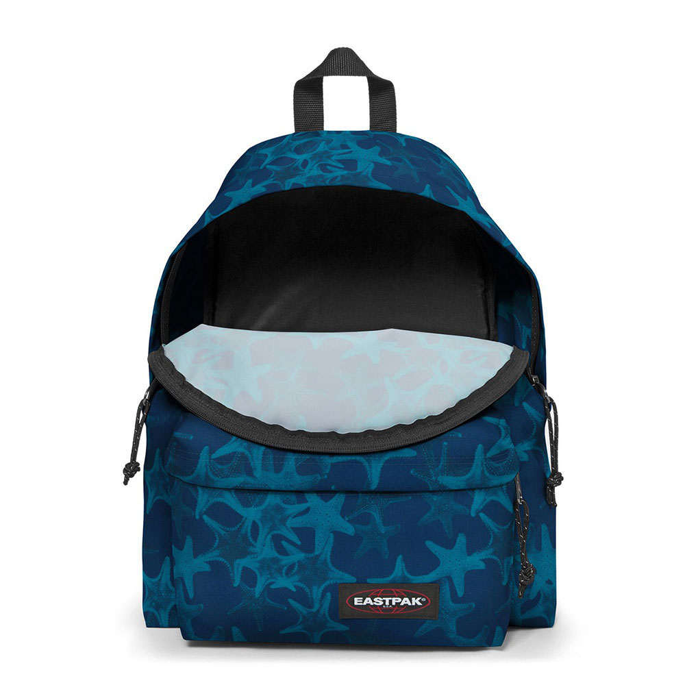sac eastpak bleu avec motif