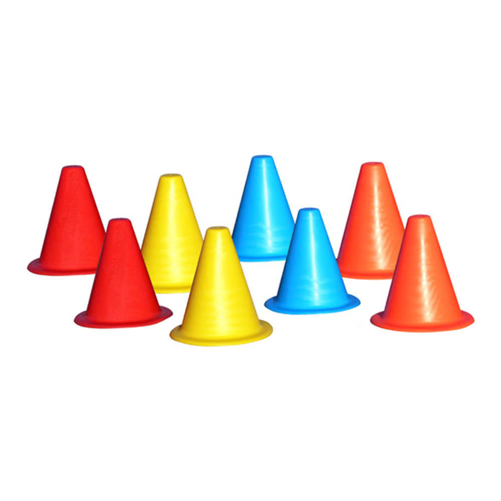 Lot de 8 cônes extra souples 17cm Chez Rentreediscount Matériel scolaire