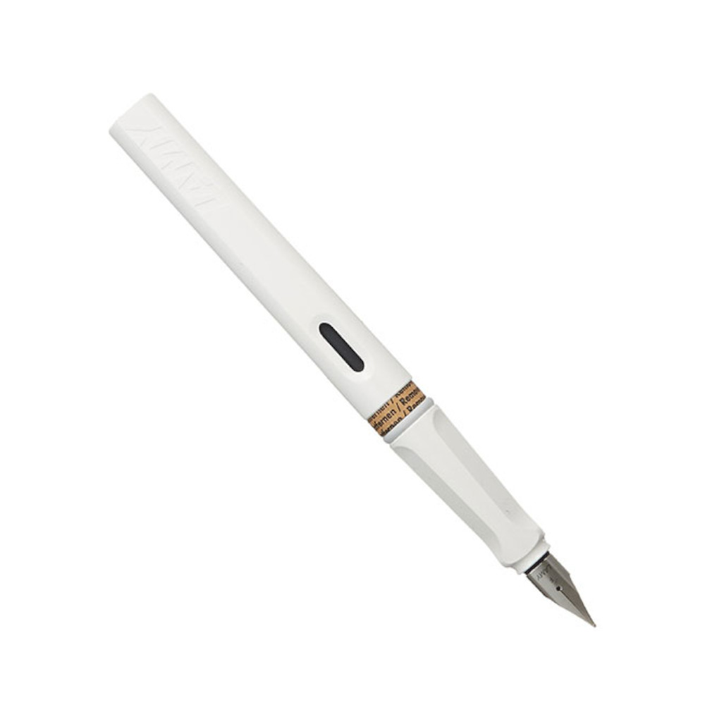 Stylo plume Lamy Safari Collège Gaucher blanc Chez Rentreediscount Fournitures scolaires