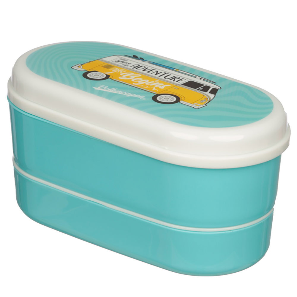 Ensemble Lunch box Bento Combi Volkswagen Surf Adventure Chez
