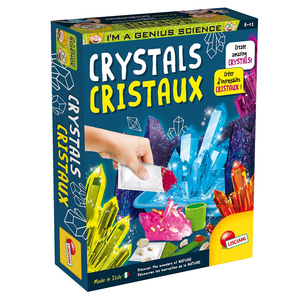 Kit De Fabrication De Cristaux I M A Genius Science Chez Rentreediscount Les Tresors De Lizie