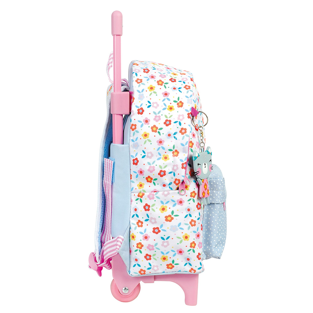 Sac à dos à roulettes maternelle LEMON RIBBON Chat : Chez ...