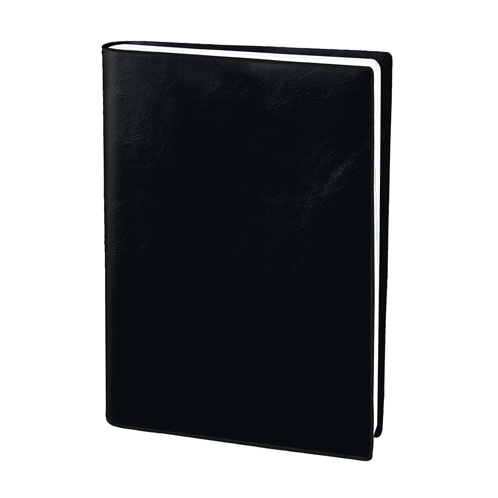 Agenda Semainier OXFORD FIRST 2026 – Format 21x27 Cm, Couverture Noire Grainée, Papier Qualité OptikPaper Plus