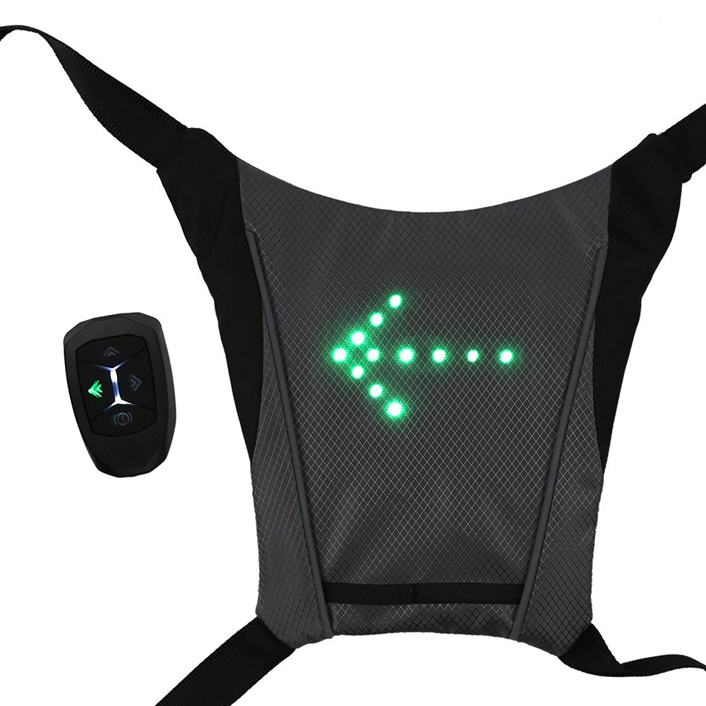 Gilet Clignotant LED Équipement De Sécurité Réfléchissant Pour Course à