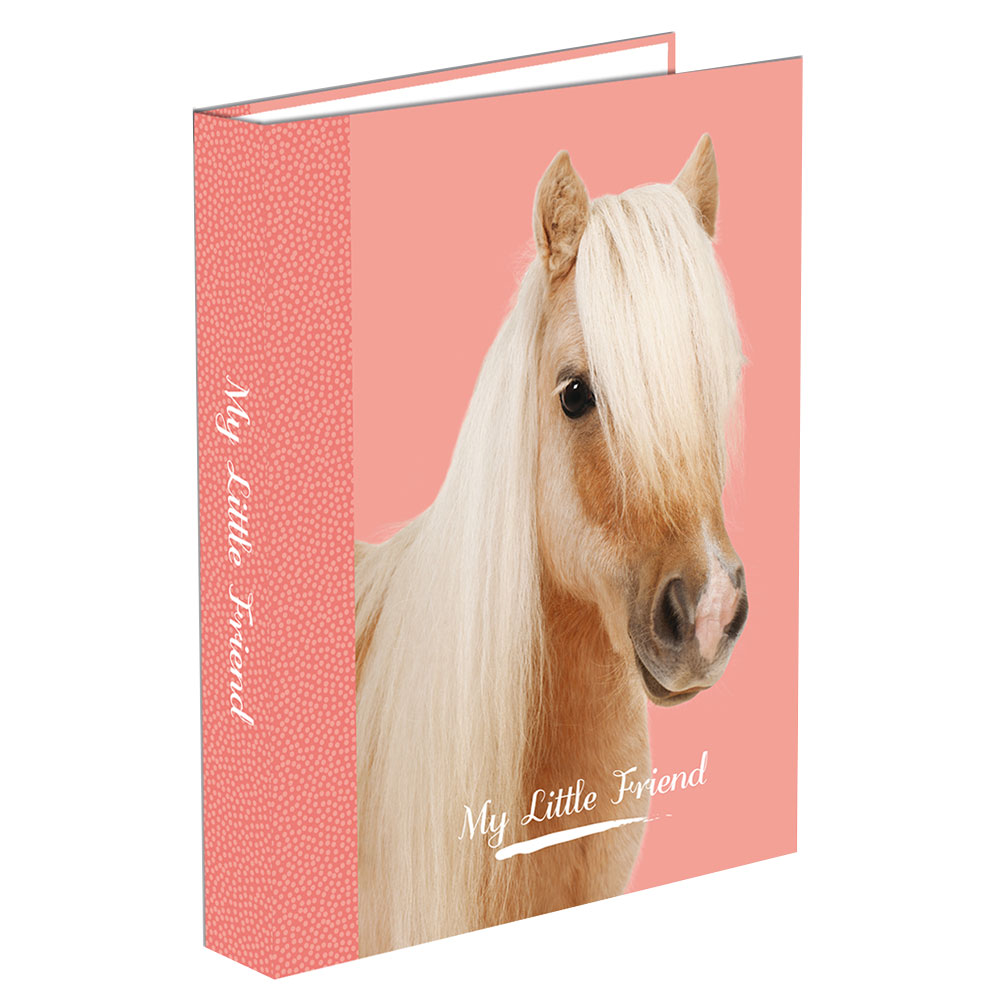 classeur 4 anneaux cheval