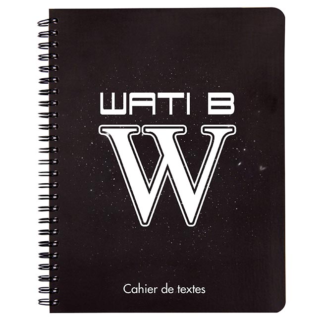 Cahier de textes à spirale 17x22