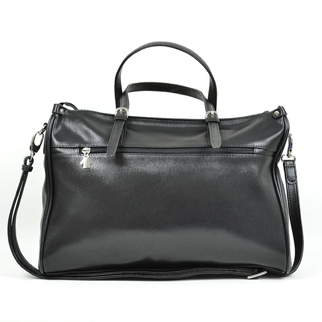 Sac de cours pour ?�tudiantes en simili cuir QUESTION DEUX noir : Chez Rentreediscount Cartables 