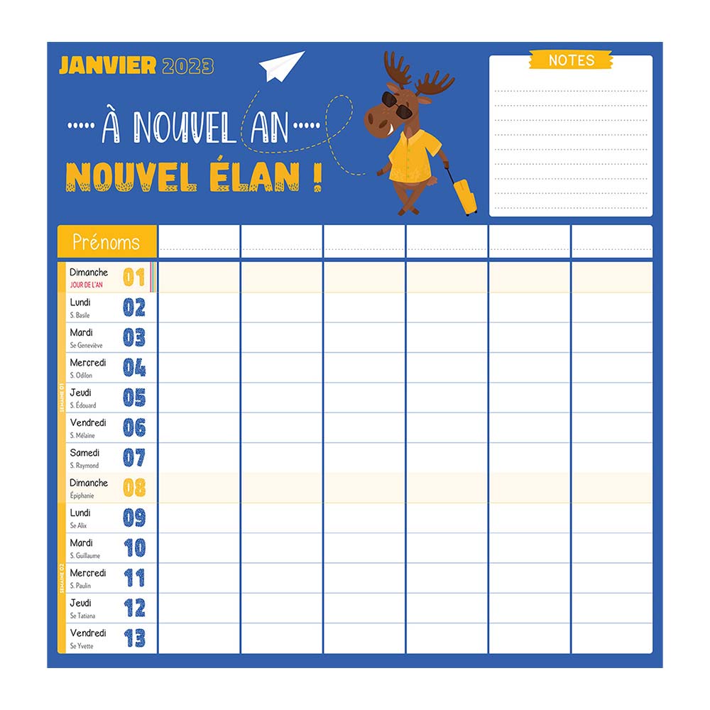Calendrier Boursier 2023 Calendrier Illustré Famille 2022-2023 Bouchut 30 X 30 Cm : Chez  Rentreediscount Fournitures Scolaires